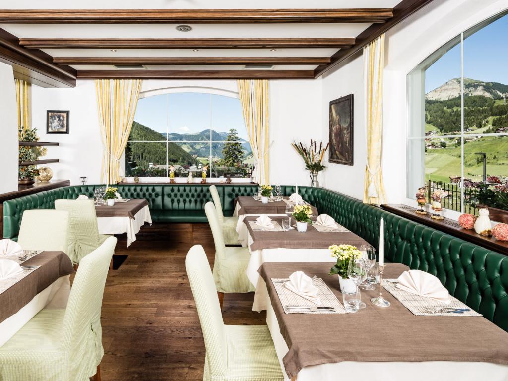 Sala da pranzo Continental - Hotel in Val Gardena