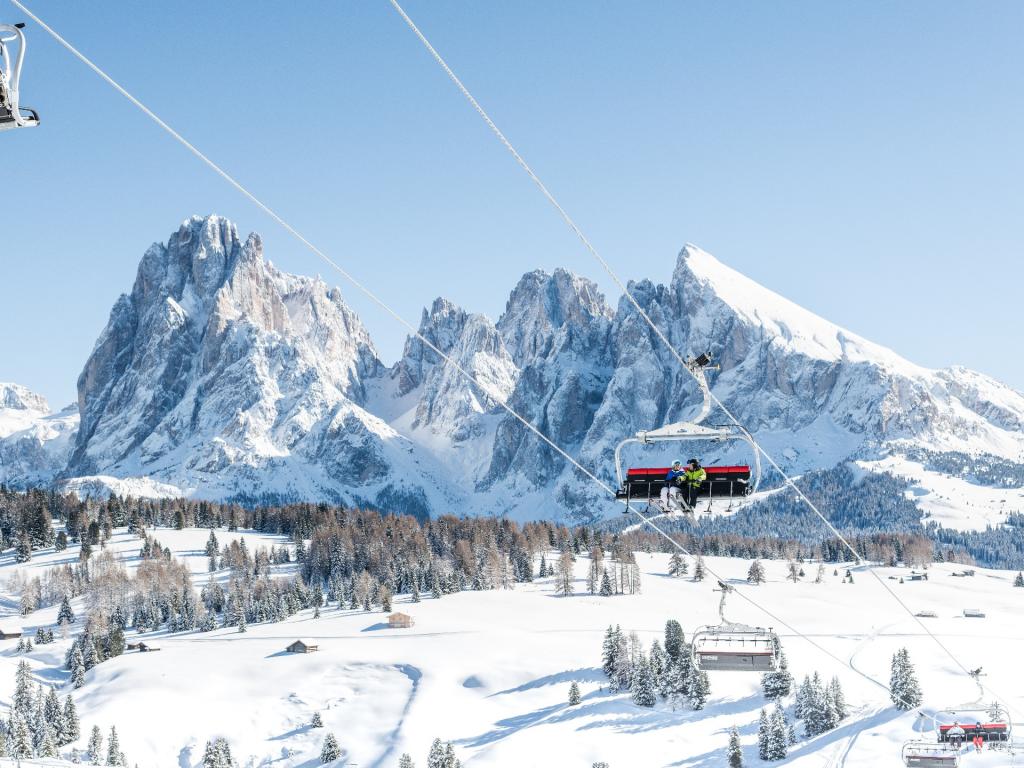 Skiing - Alpe di Siusi / Seiser Alm - South Tyrol