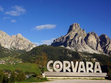 Corvara in Val Badia Dolomites in summer