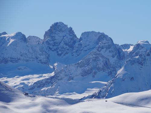 View to the Sella Pass