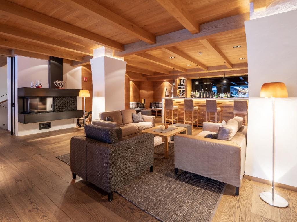 Hotels in Selva Val Gardena - Bar of the Hotel Stella in Selva Gardena