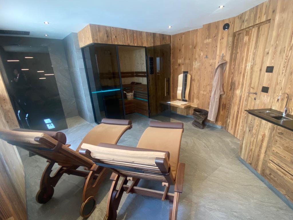 Our new sauna! - Apartments in Selva Val Gardena