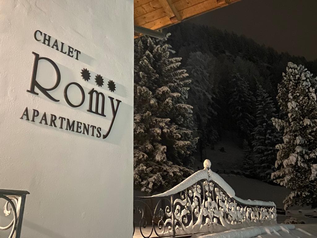 Chalet Romy -first snow