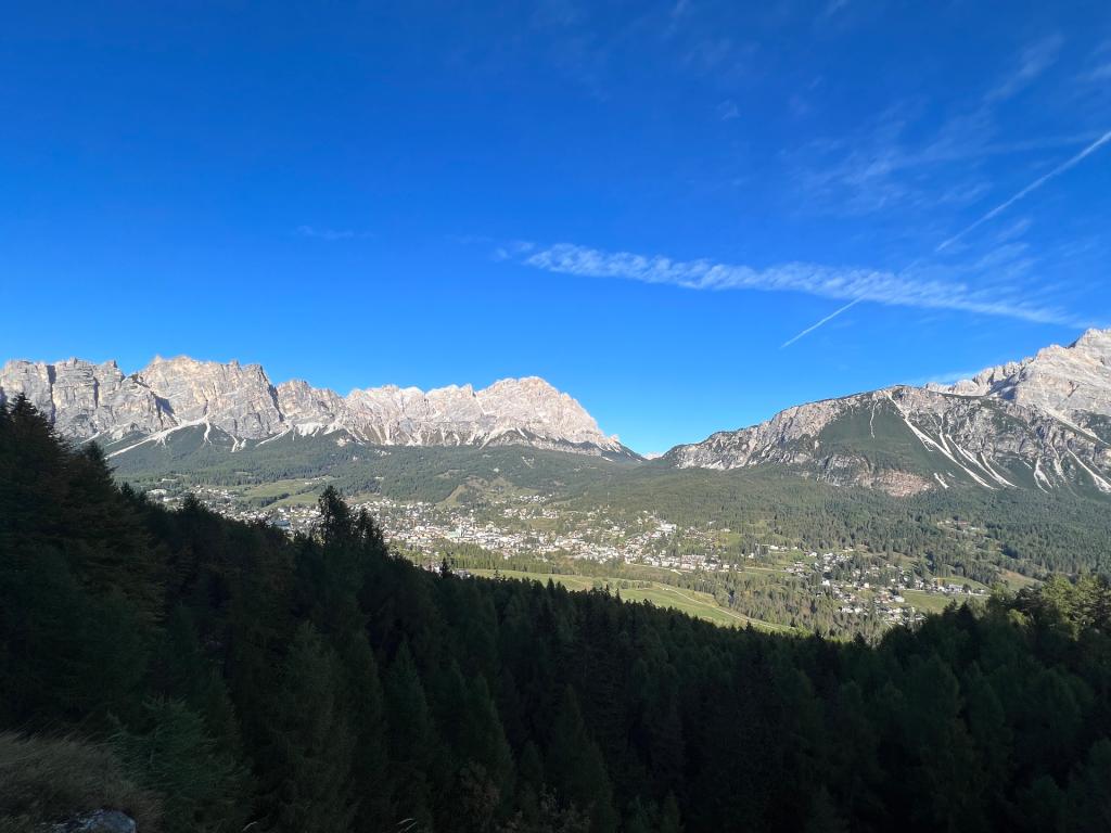 Cortina d'Ampezzo in autumn