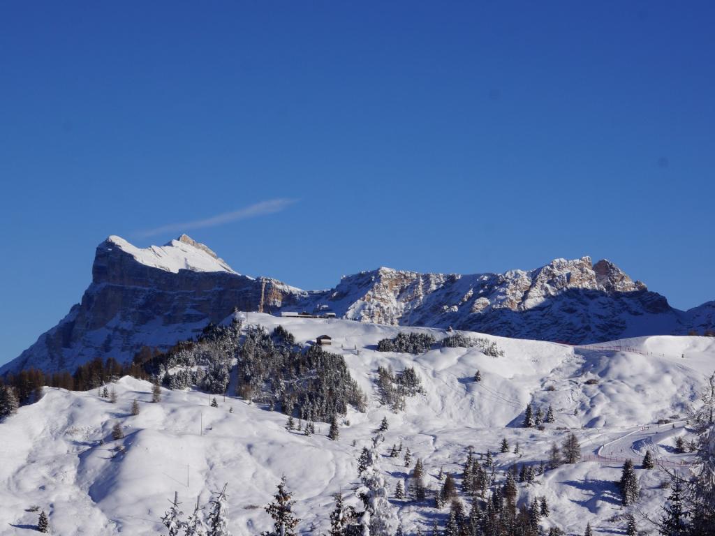 The Dolomites in winter