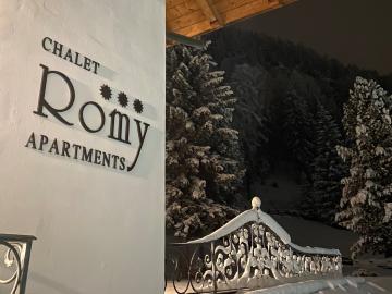 Chalet Romy -first snow